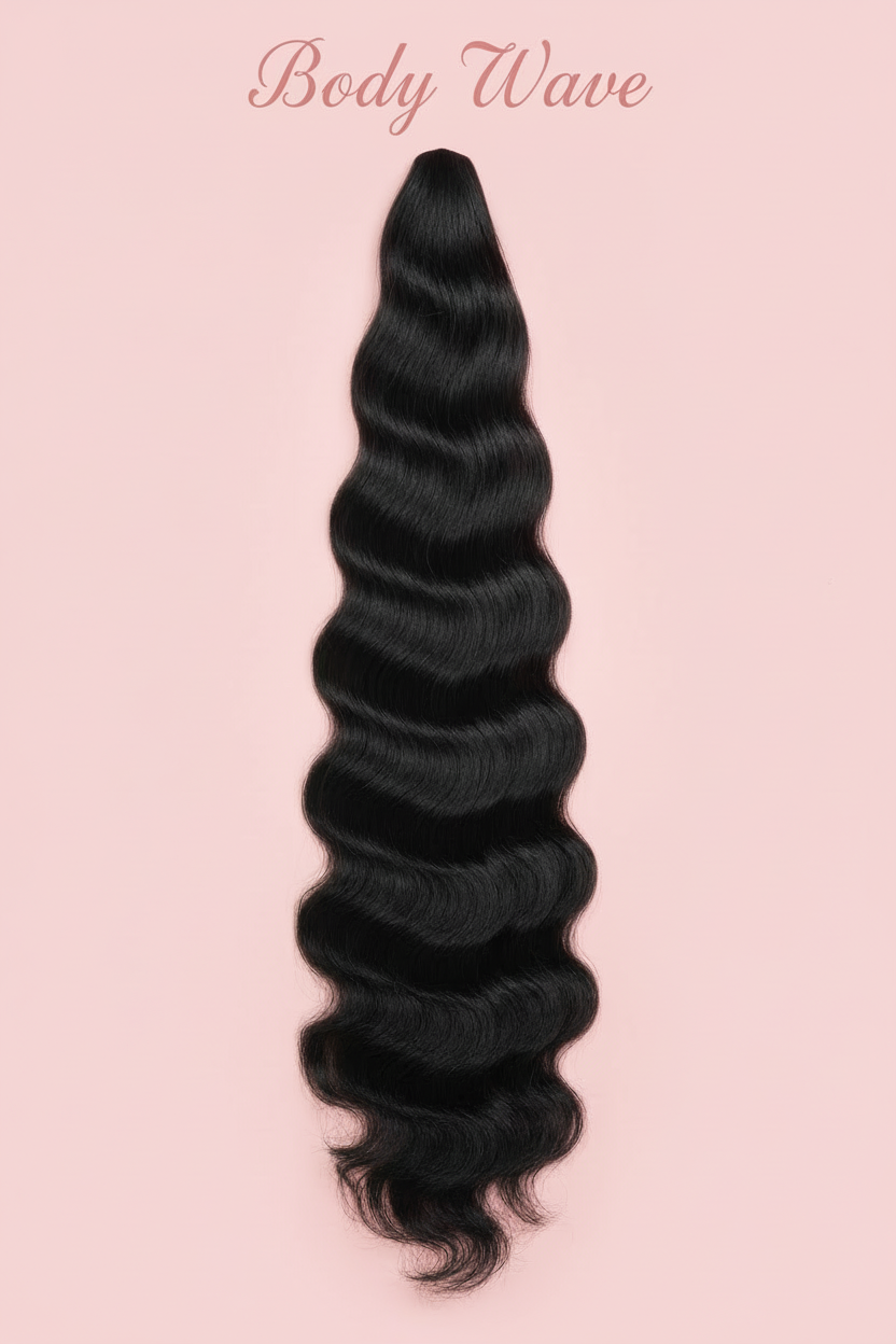 Unprocessed  Virgin Cuticle Aligned Cambodian Raw Hair bundles BODY WAVE