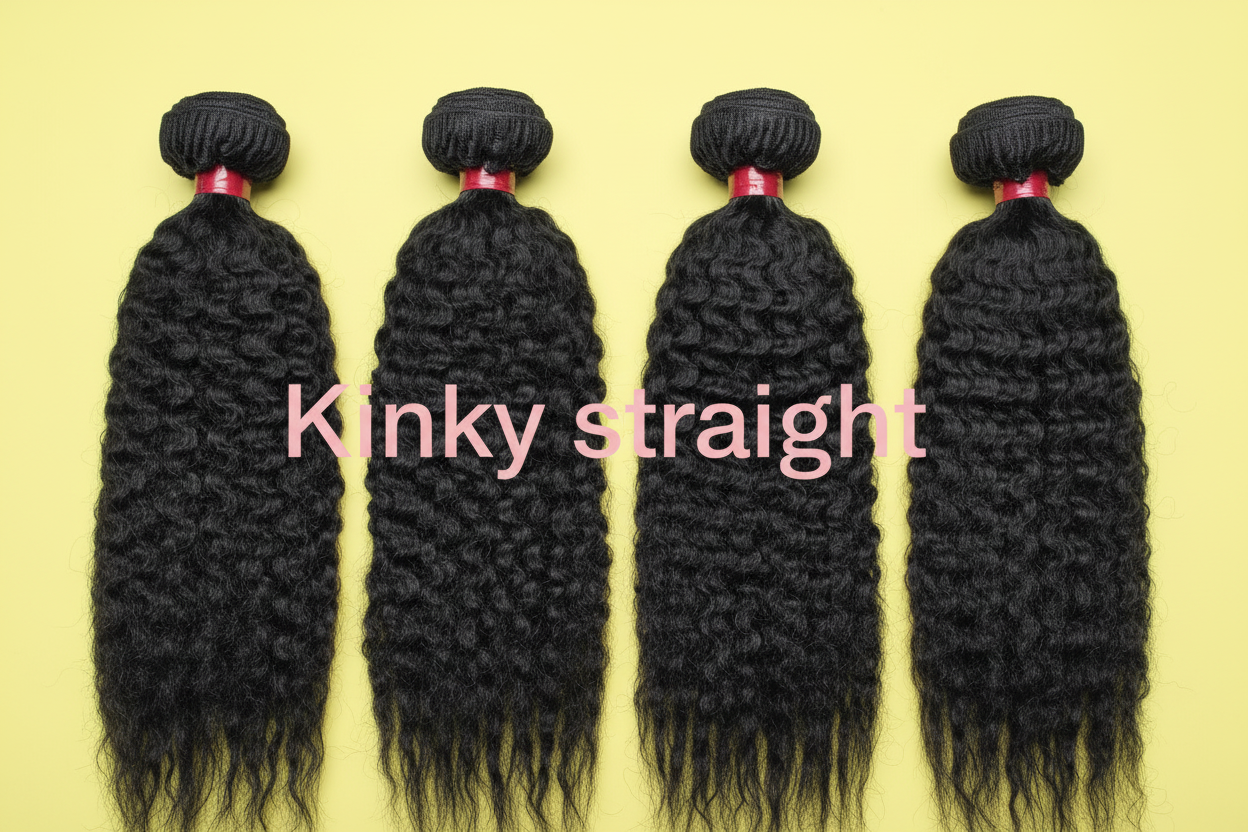 Unprocessed  Virgin Cuticle Aligned Cambodian Raw Hair bundles Kinky /straight