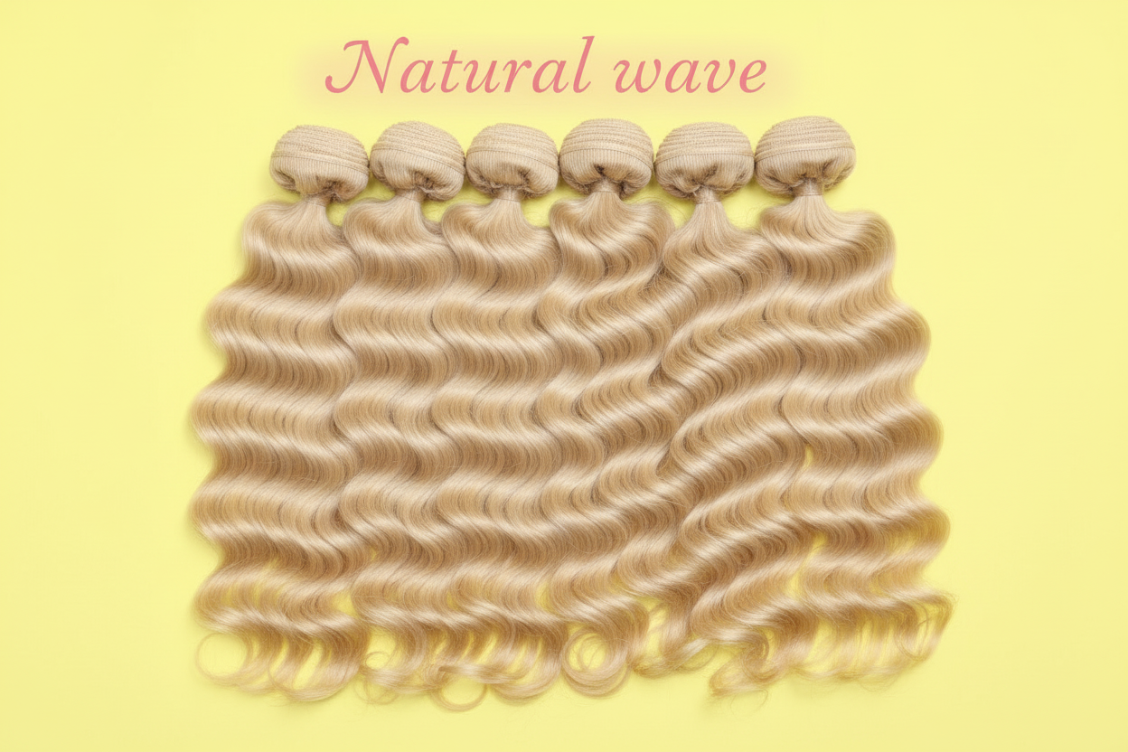 Unprocessed  Virgin Cuticle Aligned Cambodian Raw Hair bundles Natural wave